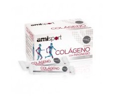 Amlsport Colágeno con Magnesio+Vit.C 20 sticks sabor fresa