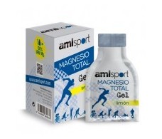 Amlsport Magnesio Total Gel sabor limón 12 sobres bebibles