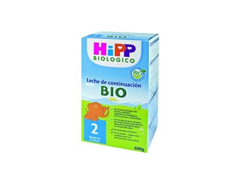 Hipp Leche biológica de continuación 2, 600gr