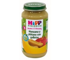 Potito Hipp Apple e biscoitos de banana 250g bio