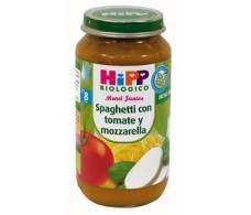 Hipp Menú Spaghetti con tomate y mozzarella 250gr