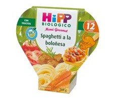 Hipp Menú Spaghetti a la boloñesa 260gr