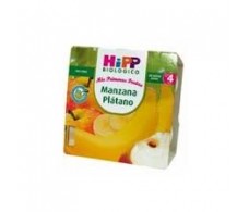 Hipp Tarrina Manzana y Plátano 4x100gr