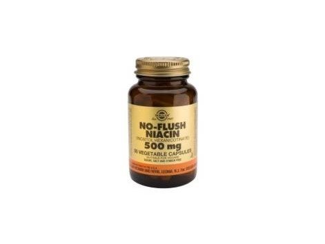 Solgar Niacina 500 mg 50 cápsulas