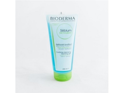 Bioderma Sebium Moussant Gel 200ml-Tube