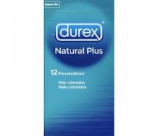 Durex Natural Plus 12 unidades