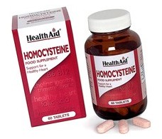 Homocysteine. Homocisteina 60 comprimidos. HealthAid