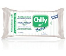 Chilly Toallitas higiene íntima Gel fórmula fresca 12 unidades