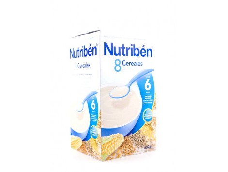 Nutribén 8 Cereals 600 gr - FARMACIA INTERNACIONAL