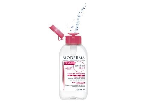 H2O PUMP Sensibio Bioderma Micellar Solution 500ml sensitive ski