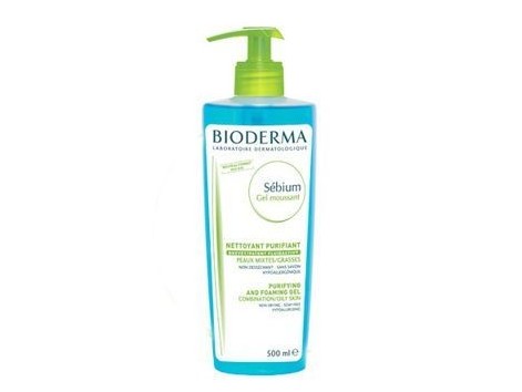 Bioderma Sebium Moussant Gel 500 ml.