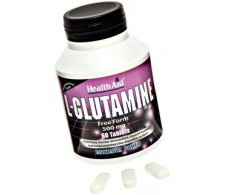 Health Aid L-Glutamine 500mg free form. 60 tablets
