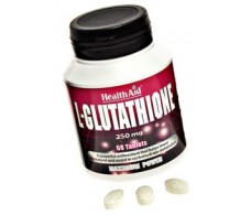 Health Aid L-Glutathione 250mg. 60 tablets