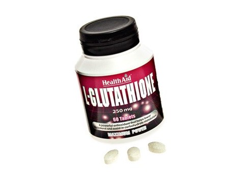 Health Aid L-Glutathione 250mg. 60 tablets