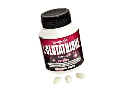 Health Aid L-Glutation de 250mg. 60 comprimidos