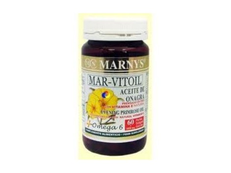 Marny das Nachtkerzenöl 1050mg 60 Kapseln Mar Vitoil