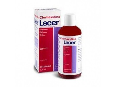 Lacer Lacer Chlorhexidin Mundspülung 500 ml Parodontitis