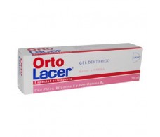Lacer orthodontic OrtoLacer Strawberry Toothpaste Gel 75 ml