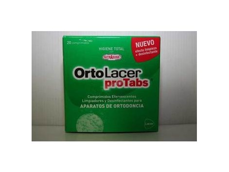 Lacer OrtoLacer proTabs ortodoncia 20 comprimidos