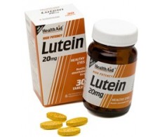 Health Aid Lutein 20mg. Luteina 20mg. 30 comprimidos