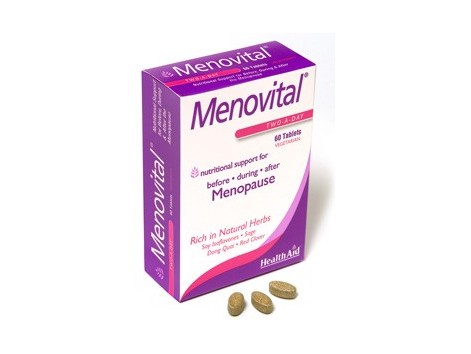 Health Aid Menovital 60 comprimidos. Health Aid