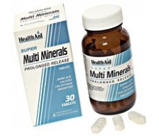 Health Aid Multiminerales 30 comprimidos