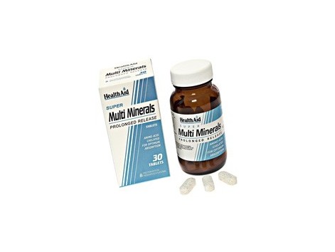 Health Aid Supermultiminerals - Verlängerte Freigabe  30 Tablett