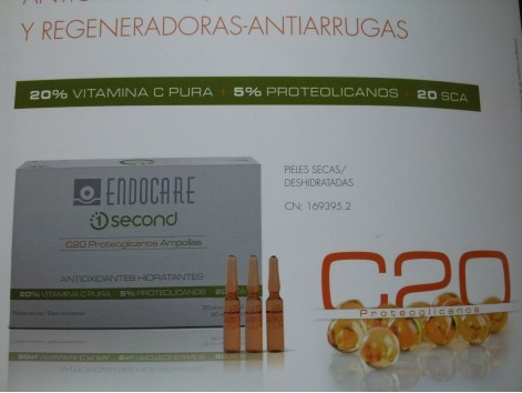 Endocare 1 second C20 Proteoglicans 30 ampollas