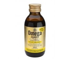 Solgar Omega Advanced Blend 2:1:1 150ml lemon flavor.