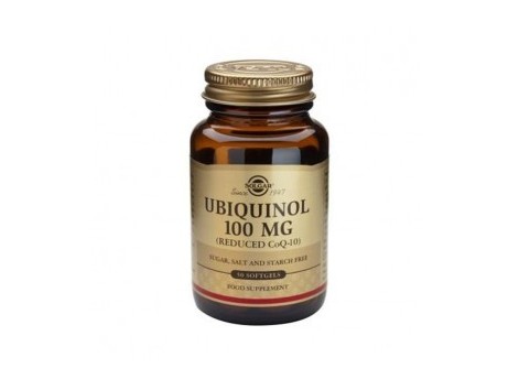 Solgar Ubiquinol 100 mg 50 cápsulas blandas