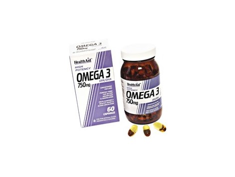 HealthAid Omega 3 750mg. 30 cápsulas