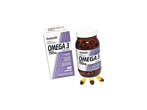 HealthAid Omega 3 750mg (EPA 425mg, DHA 325mg) 30 Kapseln  Healt