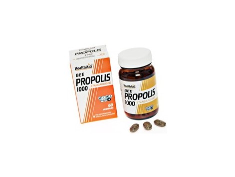 Health Aid Propolis 1000. Propolis 1000mg. 60 tablets
