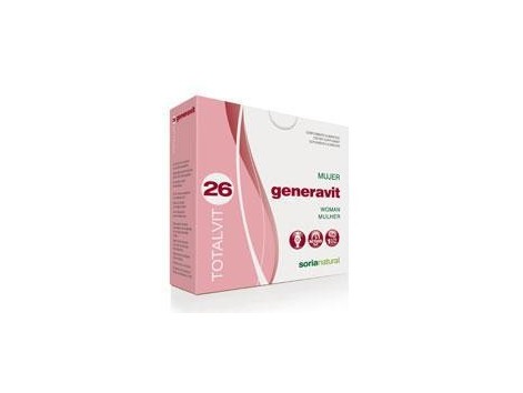 Soria Natural Totalvit 26 Generavit 28 tablets Soria Natural Totalvit 26 Generavit 28 tablets