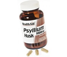 Health Aid Psyllium Husk Fiber Husk 1000mg. 60 capsules