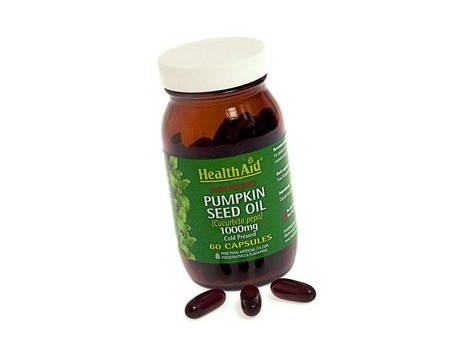 Pumpkin Seed Oil 1000mg 60 Kapseln HealthAid