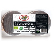 Bolos de arroz Barn PRETO BIO CHOCOLATE (6 unidades) 100 g