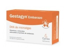 Gynea Gestagyn ® Schwangerschaft Mikroalgen DHA 30 Kapseln