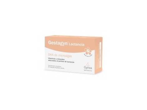 Gynea Gestagyn® Lactancia DHA de microalgas 30 cápsulas - FARMACIA  INTERNACIONAL