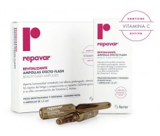 Revitalizing flash effect Repavar 5 × 1.5 ml ampoules