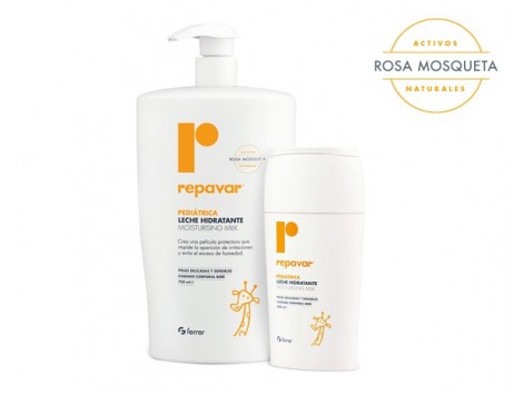 Repavar Pediatric Body Milk 200 ml feuchtigkeitsspendend.