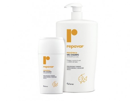 Pediatric Repavar Gel - Haut-und Körpershampoo 200 ml .