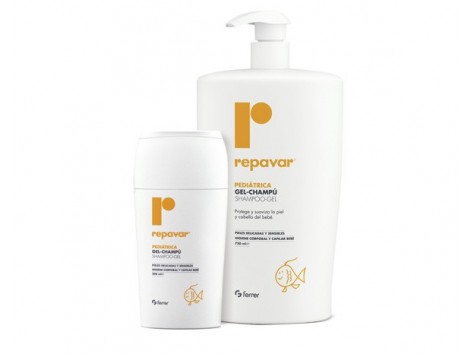 Pediatric Repavar Gel- skin and body shampoo 200 ml.