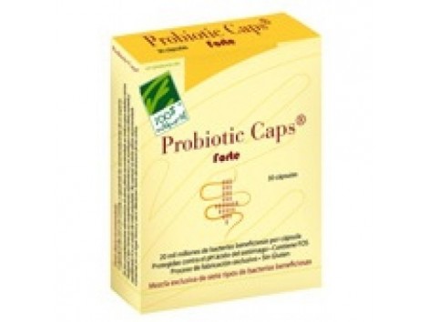 100% Natural Probiotic Forte 30 cápsulas