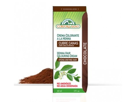 Corpore Sano Crema Colorante Henna Chocolate 60ml