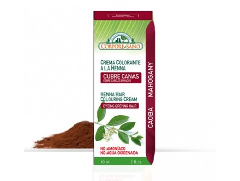 Corpore Sano Dye Henna Mahogany Cream 60ml