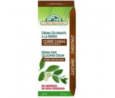 Corpore Sano Crema Colorante Henna Castaño 60ml