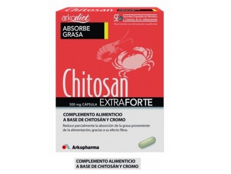 Arkodiet Chitosan Extraforte (Quitosana + Chromo) 60 capsulas