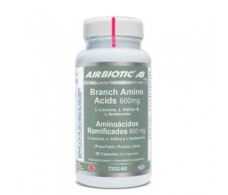 Lamberts Plus Airbiotic Aminoácidos Ramificados 600 mg 60 capsules