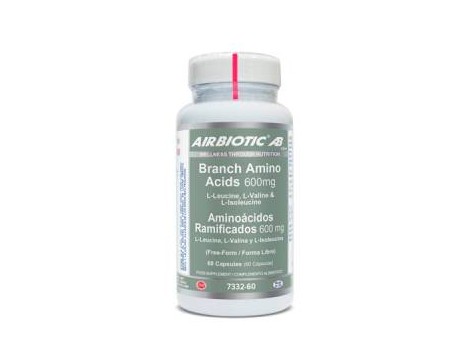 Verzweigte Aminosäuren Lamberts Airbiotic plus 600 mg 60 Kapseln 